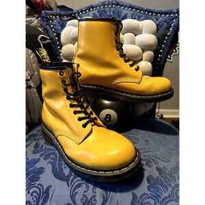 Dr Martens Neon Yellow 1460 Boots size 10/EU 42